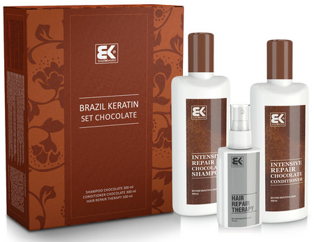 Brazil Keratin Chocolate Set Set für strapaziertes Haar