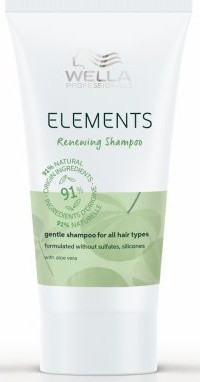 Wella Professionals Elements Renewing Gentle Shampoo sanftes Shampoo für glatteres und glänzenderes Haar