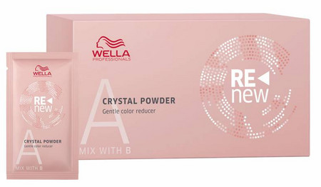 Wella Professionals Color Renew Crystal Powder Löst sanft permanente Haarfarben aus der Haarstruktur