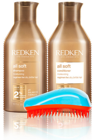 Redken All Soft Set set for dry and brittle hair