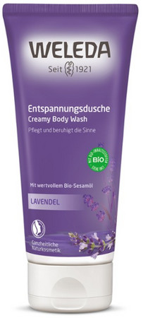 Weleda Lavender Creamy Body Wash lavender shower cream