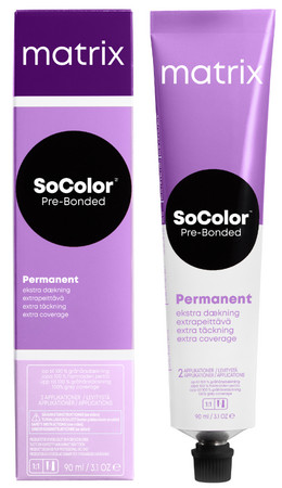 Matrix SoColor Pre-Bonded Extra Coverage Permanent Color extra coverage permanent color for gray hair