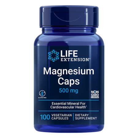 Life Extension Magnesium Caps Essential mineral for whole body health
