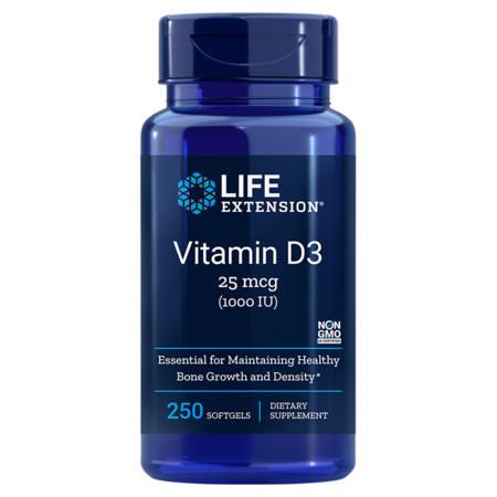 Life Extension Vitamin D3 Potent whole-body health nutrient