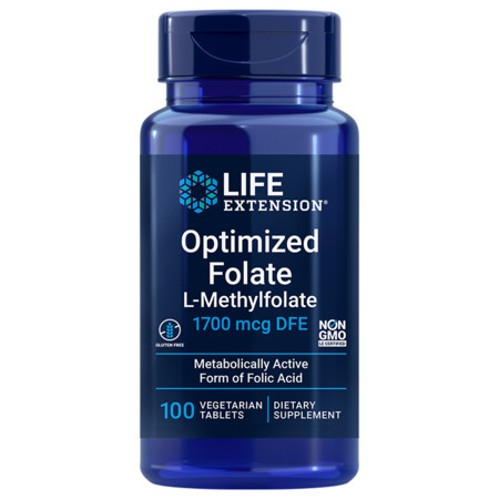 Life Extension Optimized Folate Promote of cardiovascular health and nervous system function