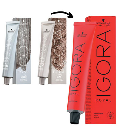 Schwarzkopf Professional Igora Royal Raw color for cold brown shades