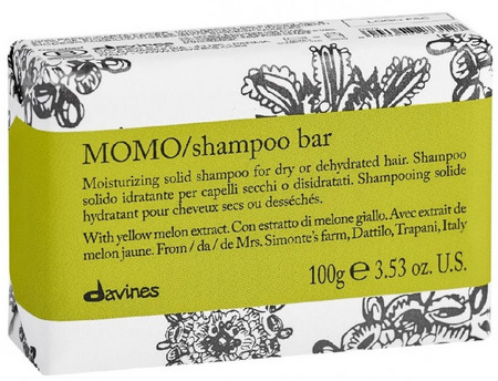 Davines Essential Haircare Momo Shampoo Bar solid shampoo for dry hair
