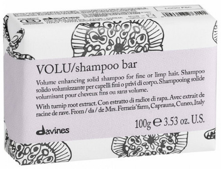 Davines Essential Haircare Volu Shampoo Bar solid shampoo for fine hair