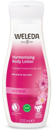 Weleda Wild Rose Harmonising Body Lotion velvety pampering body lotion