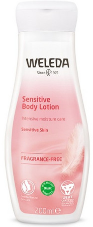 Weleda Almond Sensitive Body Lotion gentle body lotion for sensitive skin