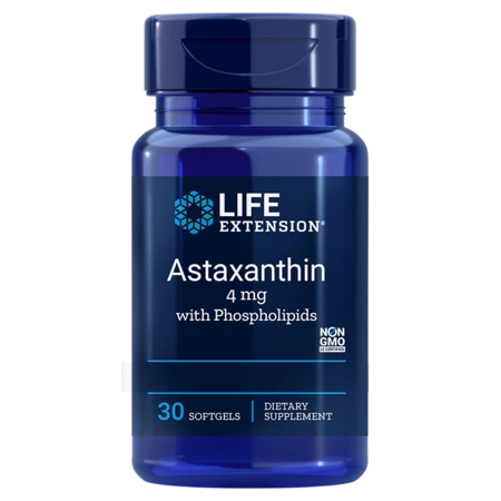 Life Extension Astaxanthin with Phospholipids Doplněk stravy s obsahem Astaxanthinu