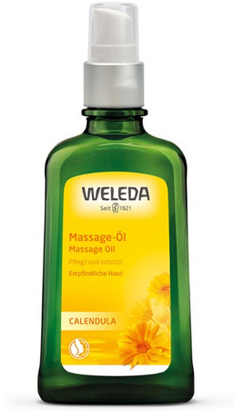 Weleda Calendula Massage-Öl nechtíkový masážny olej