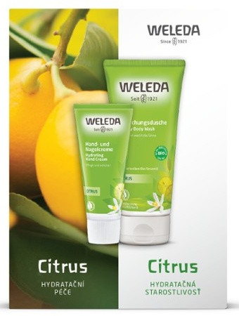 Weleda Citrus Set citrus moisturizing set