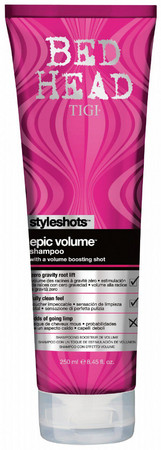 TIGI Bed Head Styleshots Epic Volume Shampoo šampon pro objem vlasů