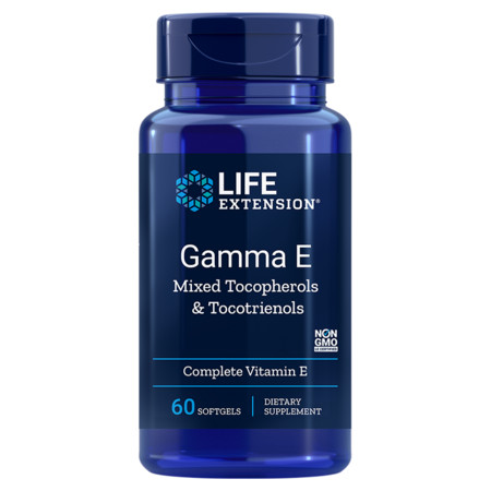 Life Extension Gamma E with Tocopherols & Tocotrienols A complete spectrum of vitamin E forms