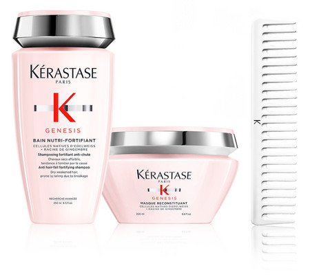 Kérastase Genesis Set Free Comb II. set for fragile, brittle and weakened hair