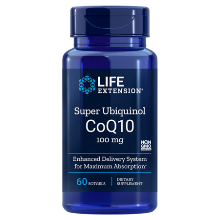 Life Extension Super Ubiquinol CoQ10 Doplněk stravy pro podporu funkce srdce