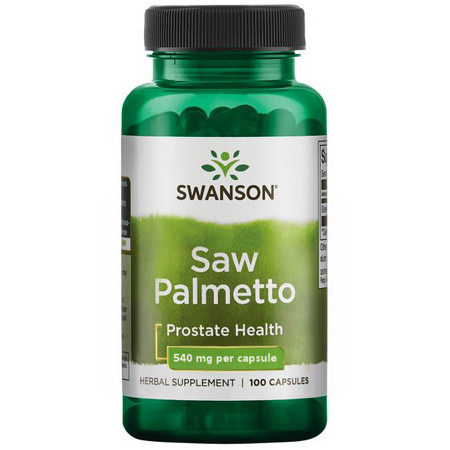 Swanson Saw Palmetto Doplněk stravy pro zdraví prostaty