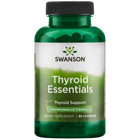 Swanson Thyroid Essentials Podporuje zdravie nervového systému a posilňuje funkciu štítnej žľazy