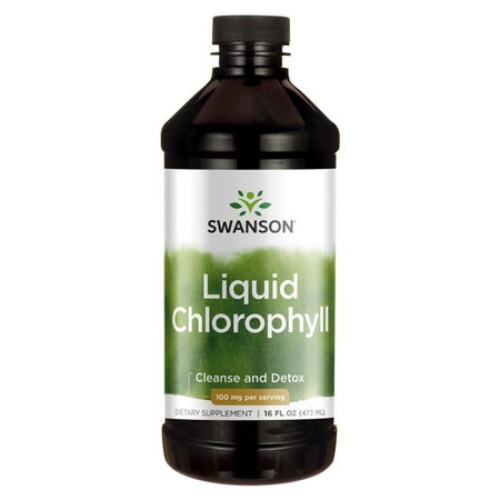 Swanson Liquid Chlorophyll Pomáha eliminovať toxíny