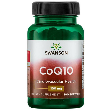 Swanson CoQ10 CoQ10 na podporu kardiovaskulárneho zdravia