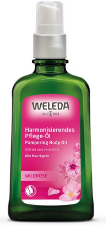 Weleda Wild Rose Pampering Body Oil wild rose pampering body oil