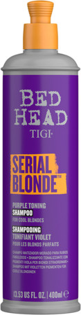 TIGI Bed Head Serial Blonde Purple Toning Shampoo purple shampoo for cold blonde hair