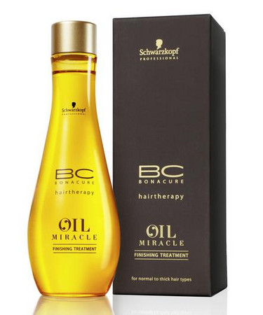 Schwarzkopf Professional Bonacure Oil Miracle Finishing Treatment olej pre konečnú úpravu normálnych až silných vlasov