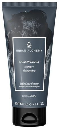 Urban Alchemy Carbon Detox Shampoo hĺbkovo čistiaci šampón s čiernym uhlím