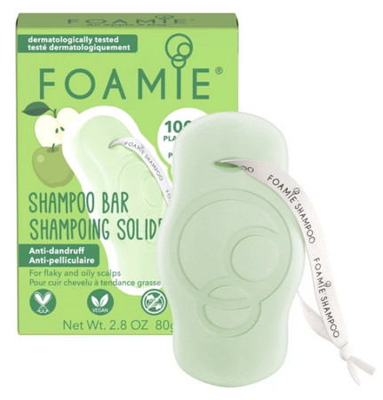 Foamie Shampoo Bar An Apple A Day solid anti-dandruff shampoo