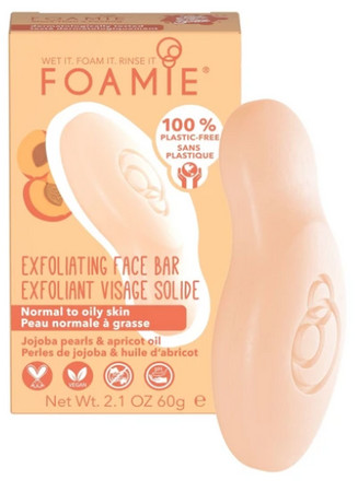 Foamie Exfoliating Face Bar solid skin peeling for normal to oily skin
