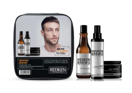 Redken Brews Gift Set sada proti řídnutí vlasů