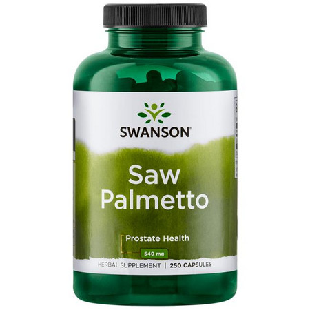 Swanson Saw Palmetto Doplněk stravy pro zdraví prostaty