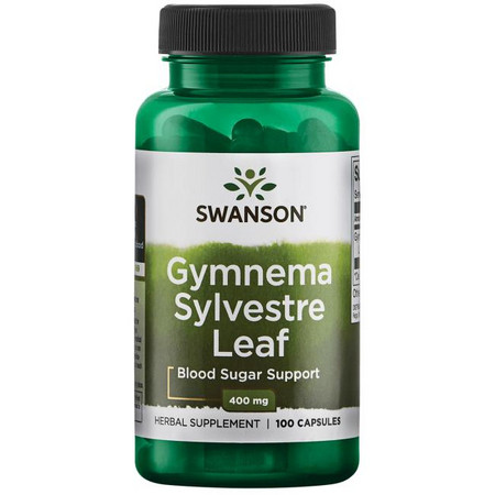 Swanson Gymnema Sylvestre Leaf Gymnéma pro podporu krevního cukru