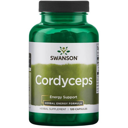 Swanson Cordyceps Doplněk stravy pro energii a podporu metabolismu