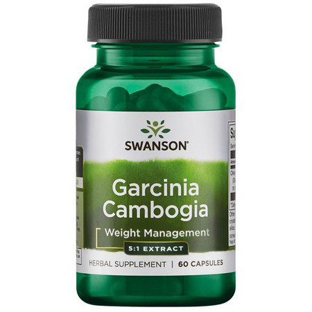 Swanson Garcinia Cambogia 5:1 Extract Garcinie pre podporu zdravej telesnej hmotnosti