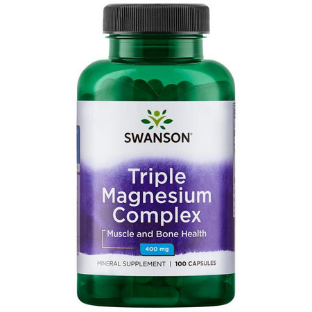 Swanson Triple Magnesium Complex Muskeln & Herzgesundheit