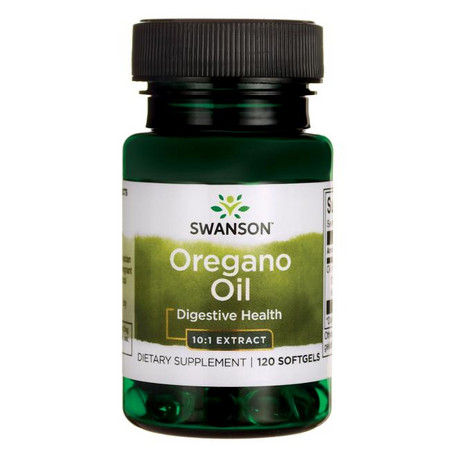 Swanson Oregano Oil Doplněk stravy pro zdravé trávení