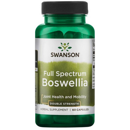 Swanson Full Spectrum Boswellia Double Strength Doplněk stravy pro podporu kloubů