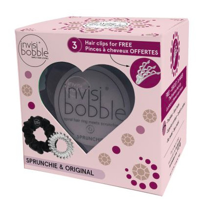 Invisibobble British Royal Heart Style Set gift set