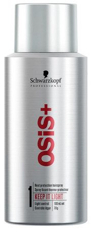 Schwarzkopf Professional OSiS+ Hold Keep It Light suchý lak na vlasy s tepelnou ochranou