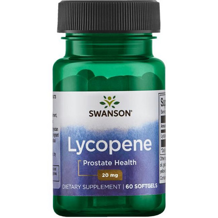 Swanson Lycopene Doplněk stravy pro zdraví prostaty