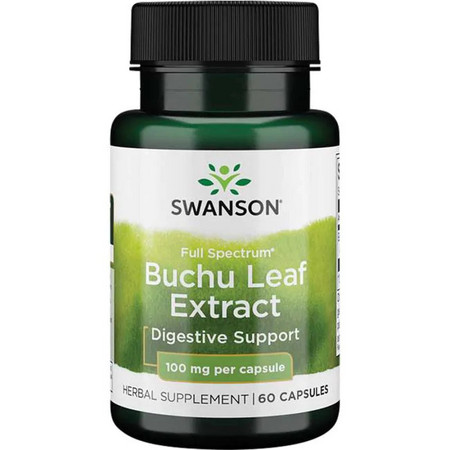 Swanson Full Spectrum Buchu Leaf Extract Doplněk stravy pro zdravé trávení