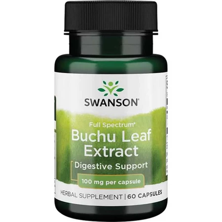 Swanson Full Spectrum Buchu Leaf Extract Doplněk stravy pro zdravé trávení