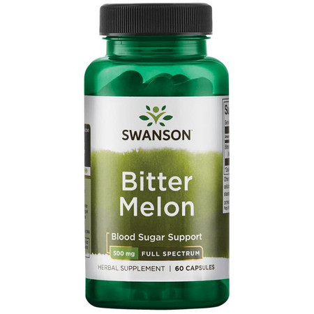 Swanson Full-Spectrum Bitter Melon Doplněk stravy pro podporu krevního cukru