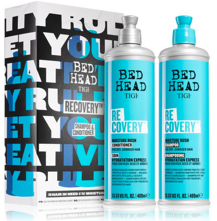 TIGI Bed Head Recovery Duo Set gift set for dry and damaged hair