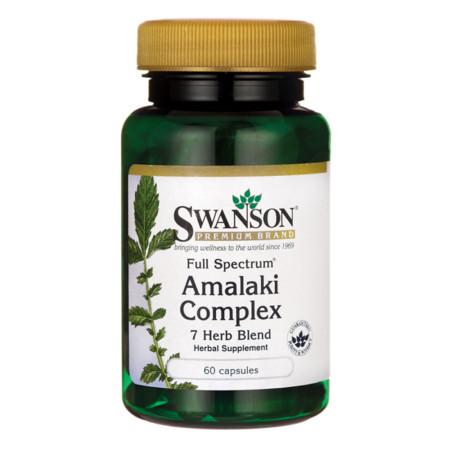 Swanson Full Spectrum Amalaki Complex Kräuterergänzung für allgemeine Gesundheit und Wohlbefinden