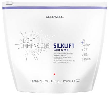 Goldwell LightDimensions SilkLift Control Ash Lightener zesvětlovač s kontrolou tónu pro tmavé základy