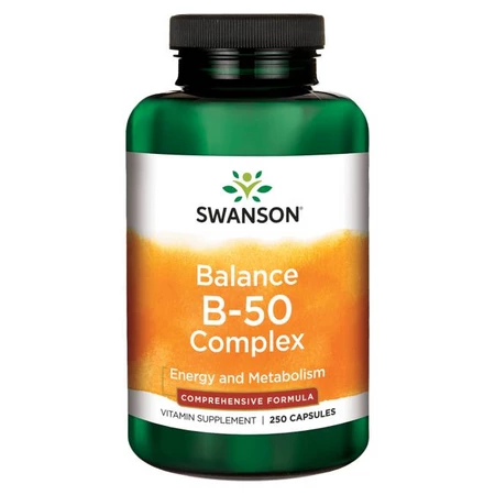 Swanson BALANCE B-50 Doplněk stravy pro energii a podporu metabolismu