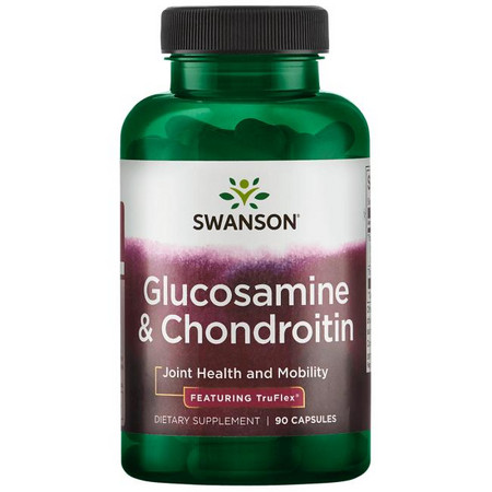 Swanson Glucosamine & Chondroitin Doplnok stravy na podporu kĺbov
